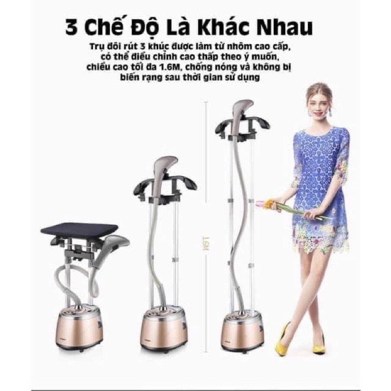 Bàn là hơi nước Hyundai - Rongeo