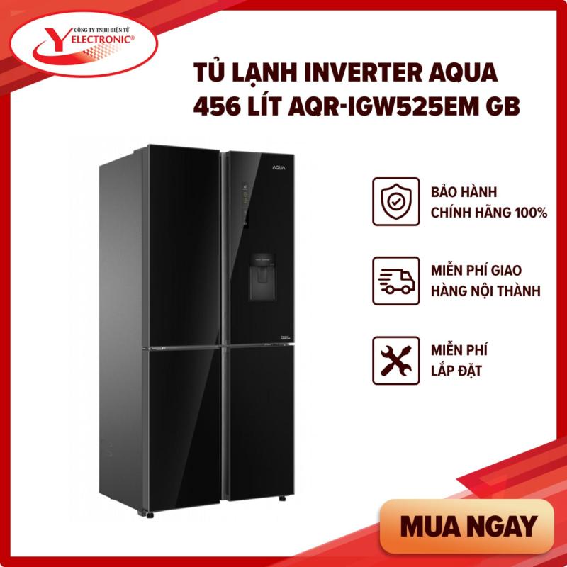 Tủ Lạnh Inverter Aqua 456 Lít AQR-IGW525EM GB