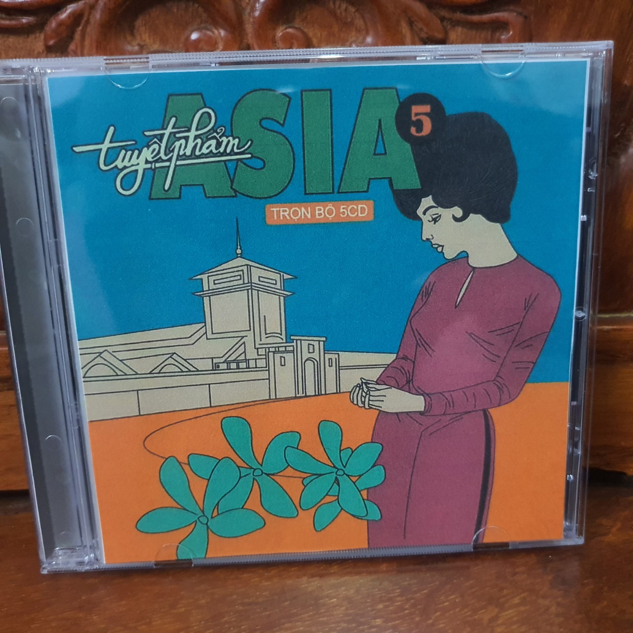 [MDCD] Bộ 5 Đĩa CD tuyệt phẩm Asia