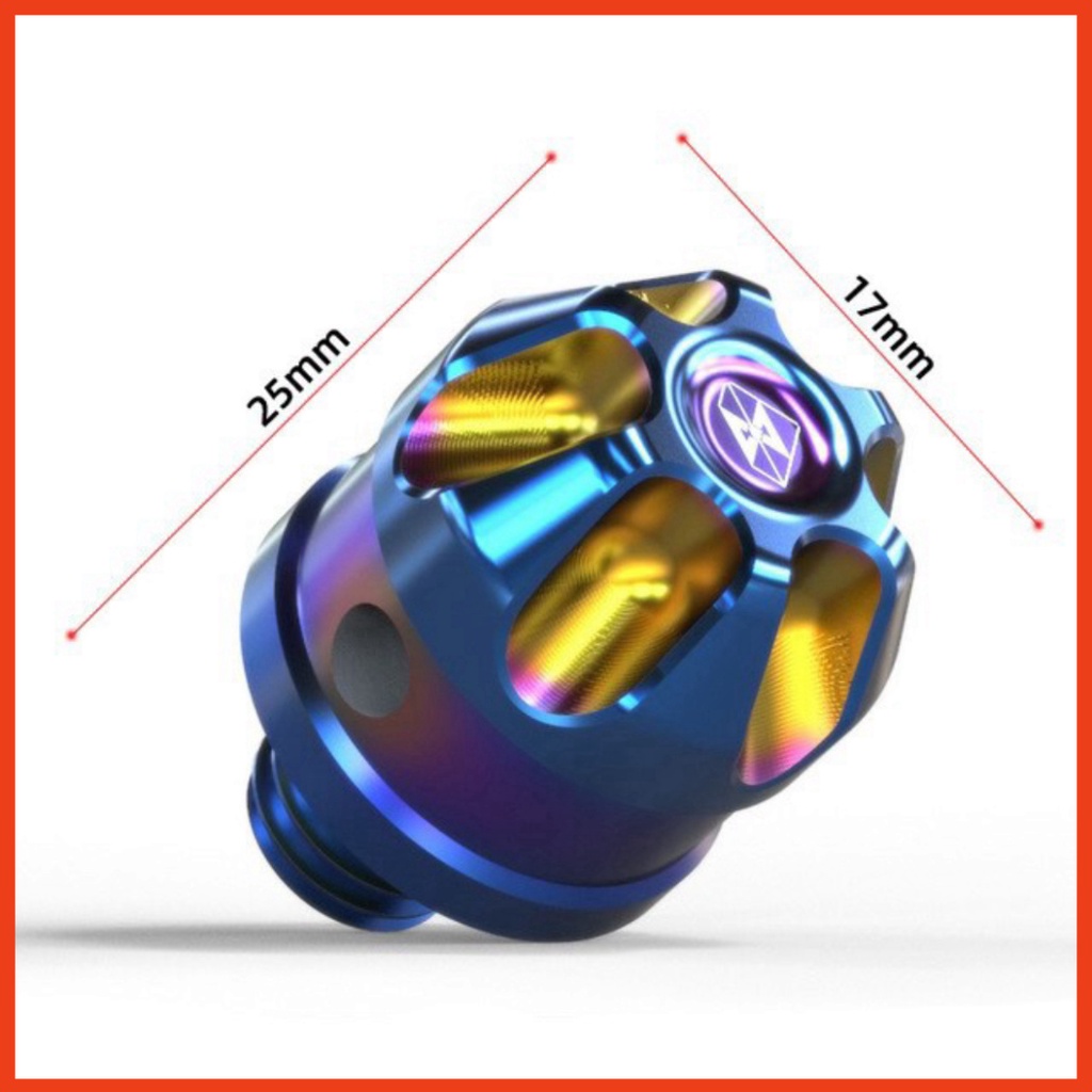 Ốc Vít Trang Trí Chân Gương Spirit Beast L4 - Nút Bịt Trang Trí Chân Gương Spirit Beast Chính Hãng Loại 8mm - 10 mm