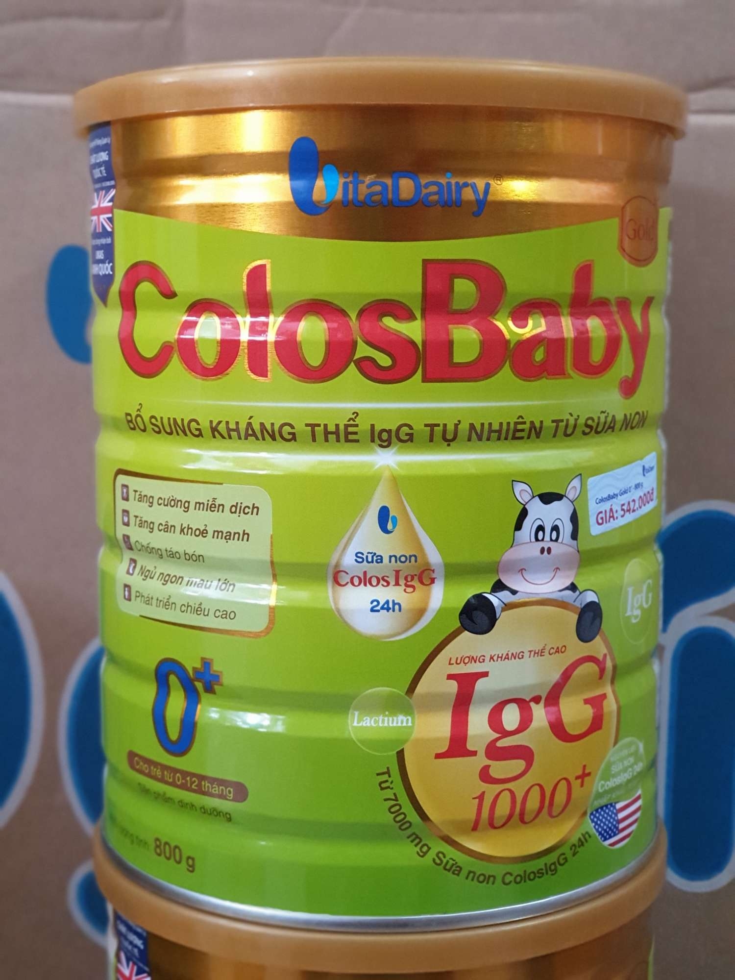 Sữa bột COLOSBABY GOLD 0+ 800G