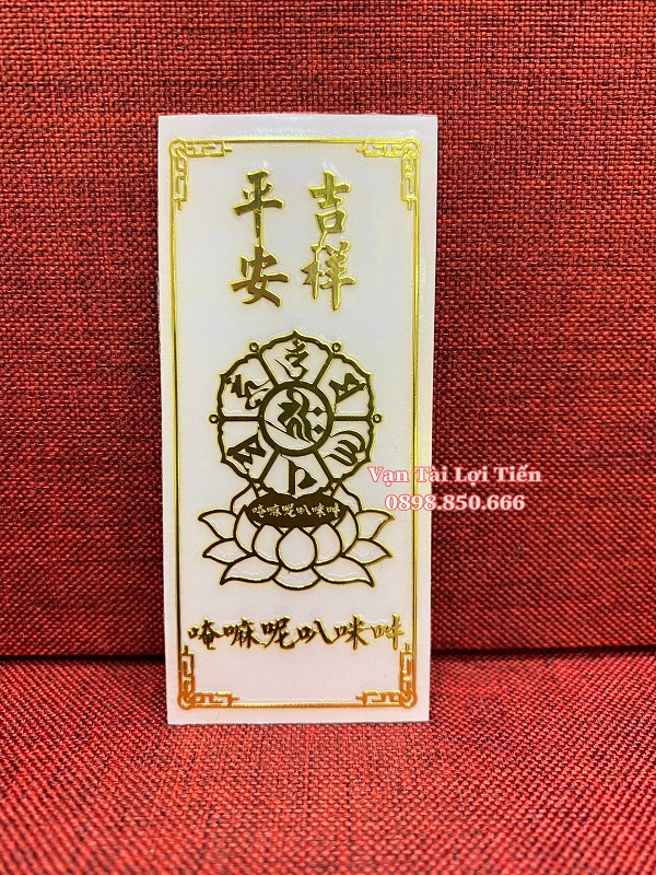 [HCM]Linh phù liên hoa bình an cát tường