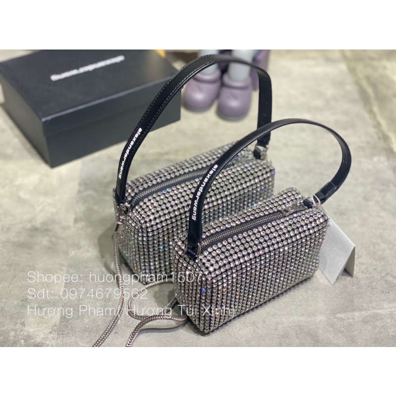 TÚI AA NGỌC TRINH ĐÁ KHÂU LẤP LÁNH FULLBOX HÀNG