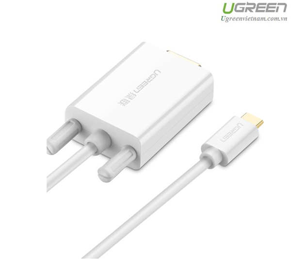 Cáp USB Type-C to VGA dài 1,5m Ugreen 30842 cao cấp