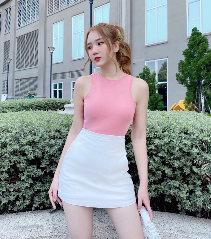 Áo croptop ba lỗ sát nách