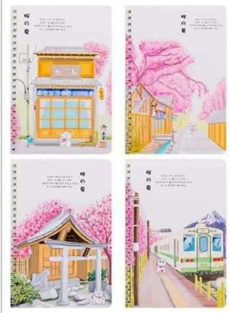 [HCM]Sổ lò so A5 siêu kute