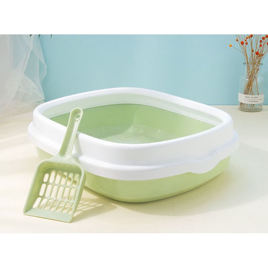 Khay cát, thau cát vệ sinh cho mèo size lớn
