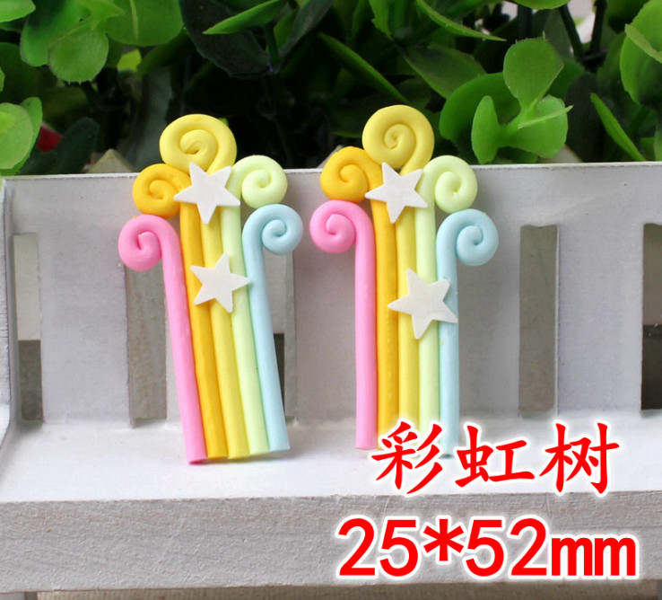 Mô hình Cầu vồng cong, thẳng silicon làm tiểu cảnh terrarium/ mô hình trang trí nhà búp bê, doll house DIY, trang trí cây cảnh sen đá