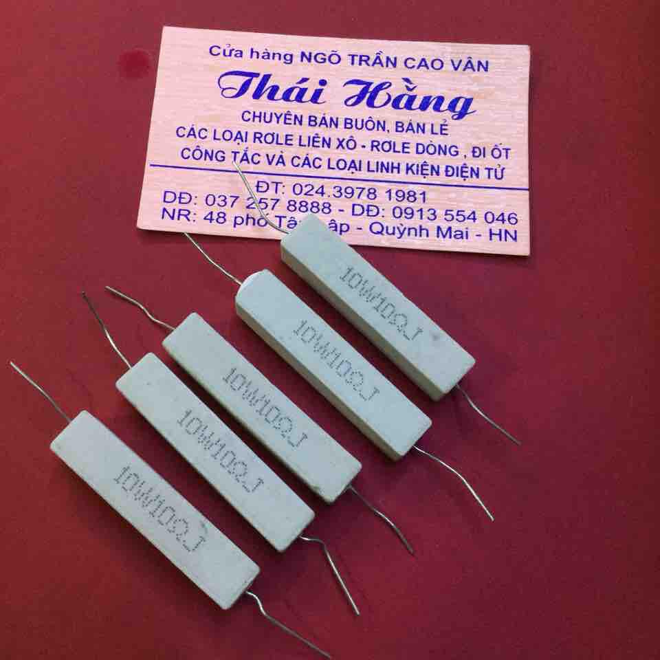Trở công suất sứ 10 ♎️/10 W (10 chiếc )