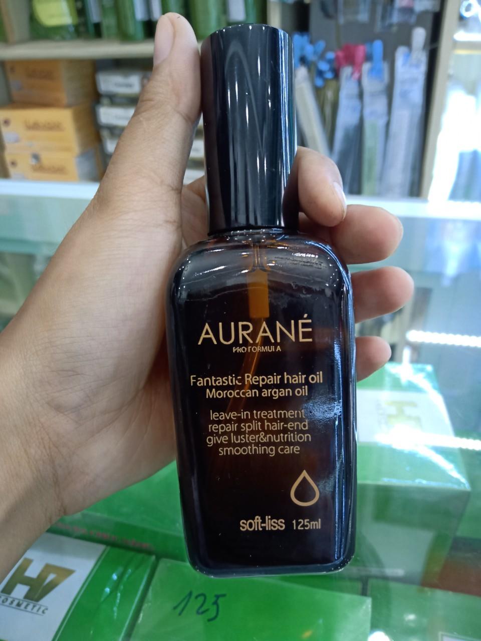 Tinh dầu dưỡng bóng phục hồi tóc Aurane 125ml