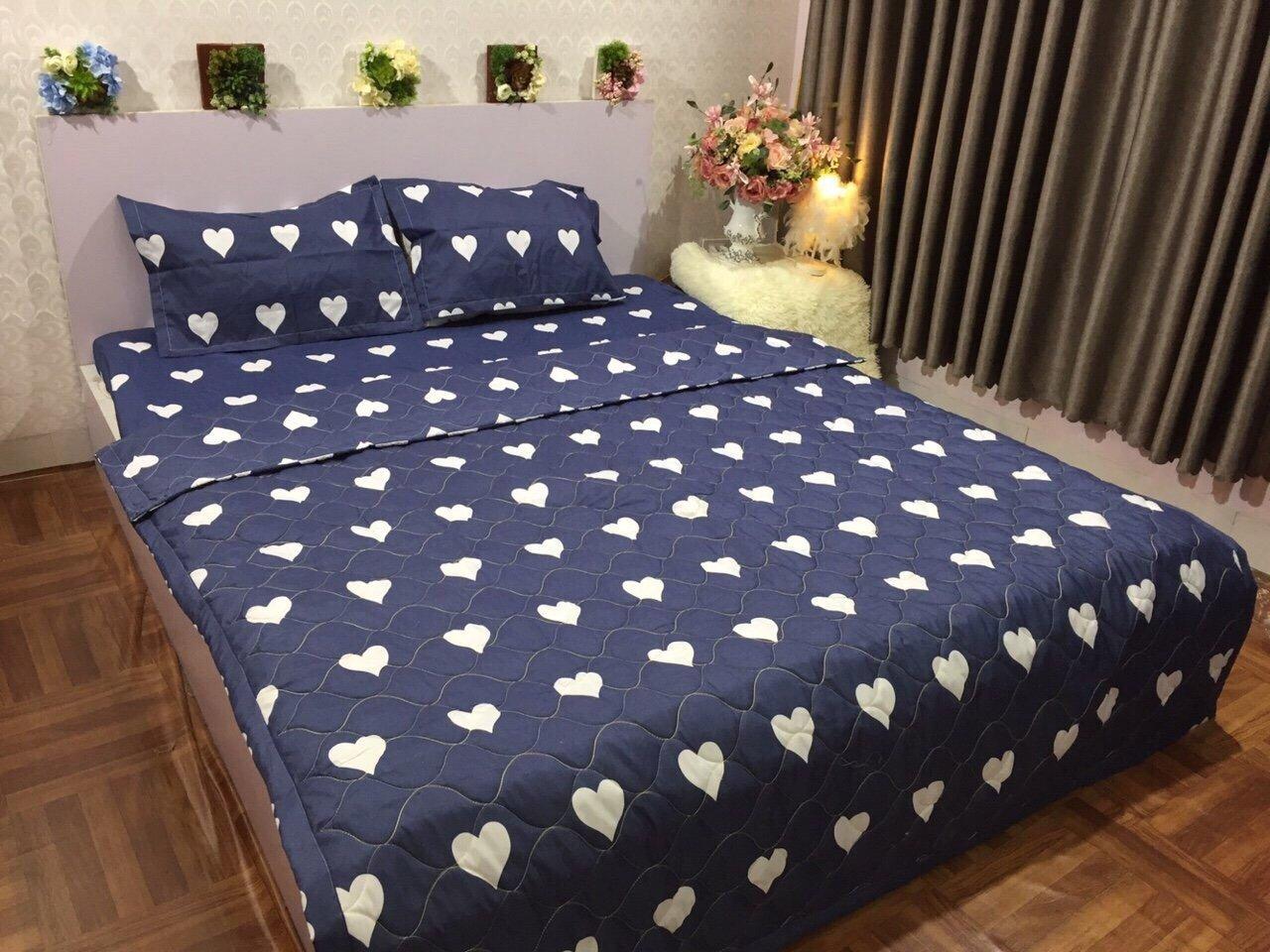 Set 5 món chăn hè ga chun mẫu mới năm 2019