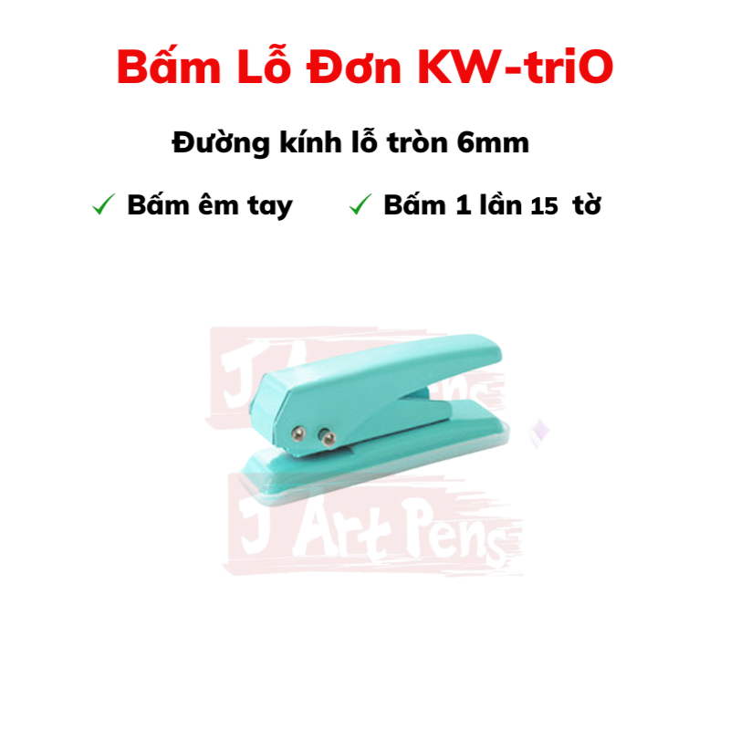 Dụng Cụ Bấm Lỗ Giấy Thủ Công Tiện Dụng Đục lỗ Giấy Đơn Làm Sổ Còng Giấy Refill Flashcards
