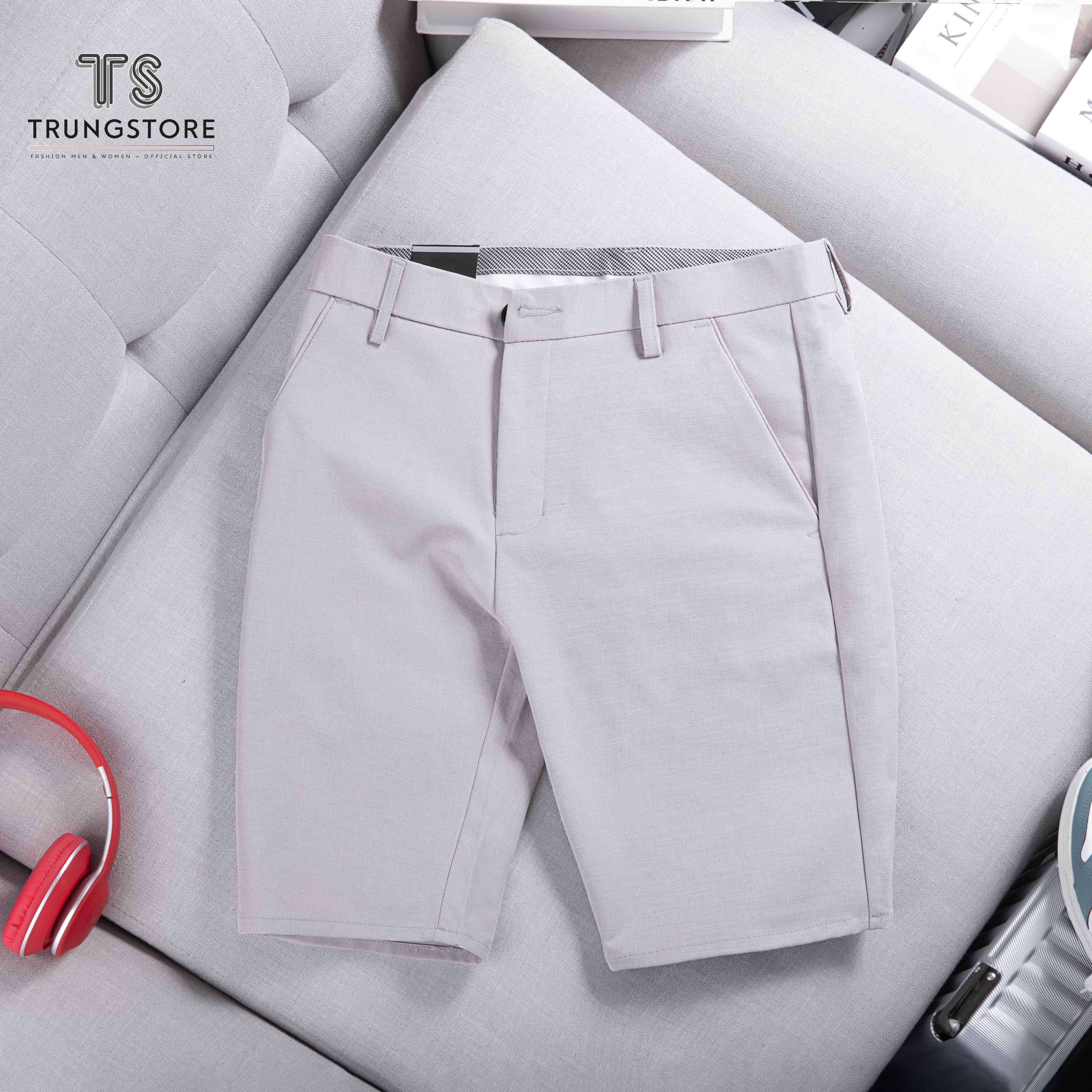 [FORM ÔM] QUẦN SHORT ÂU CO GIÃN VẢI COTTON 2  CHIỀU ĐỦ MÀU