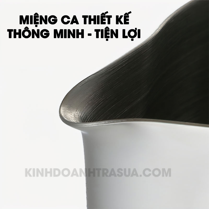 Ca đánh sữa lạnh Inox 350ml 600ml