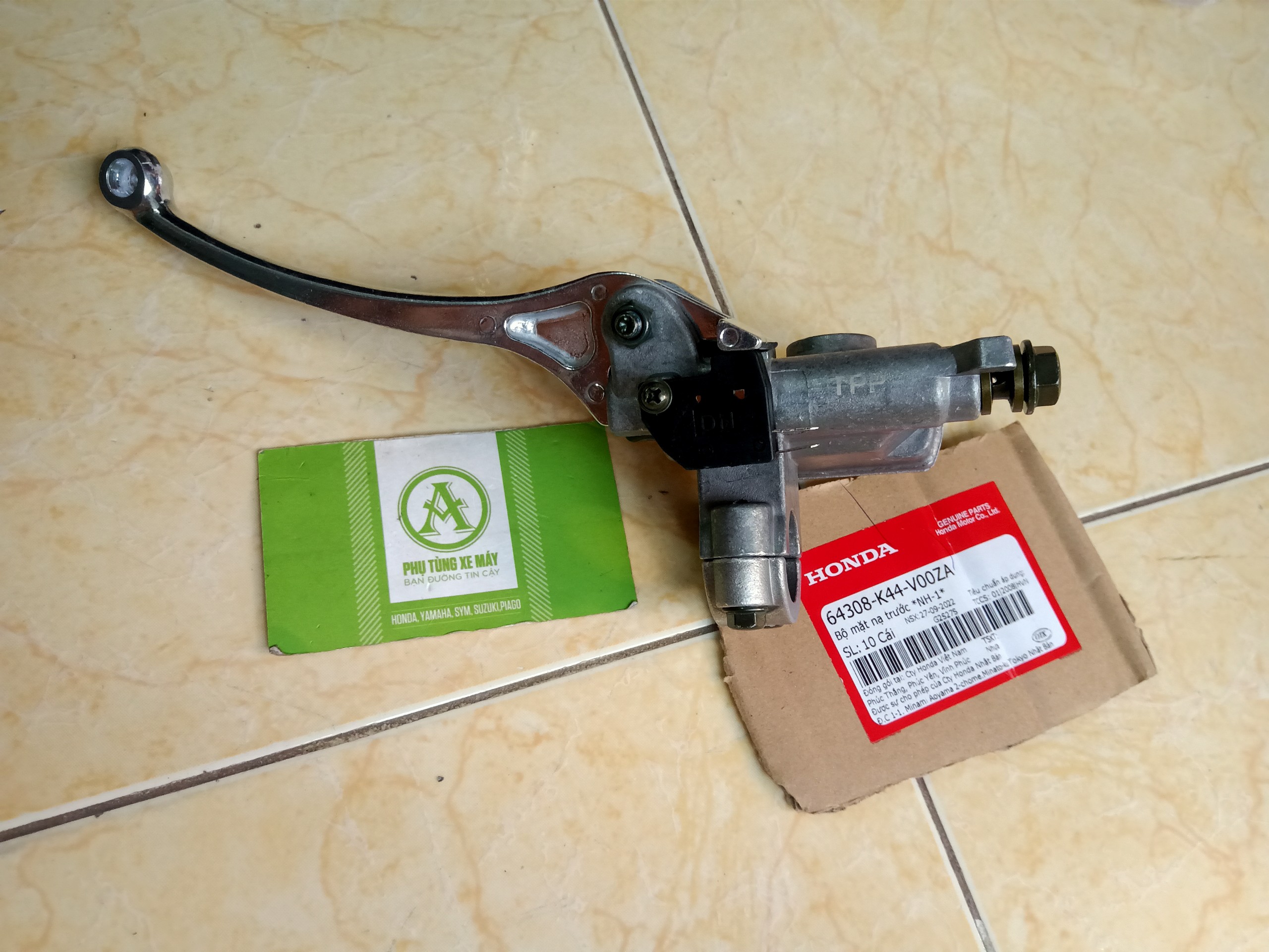 Tay thắng dầu Wave Rs/Rsx 110/ S110 Màu Bạc
