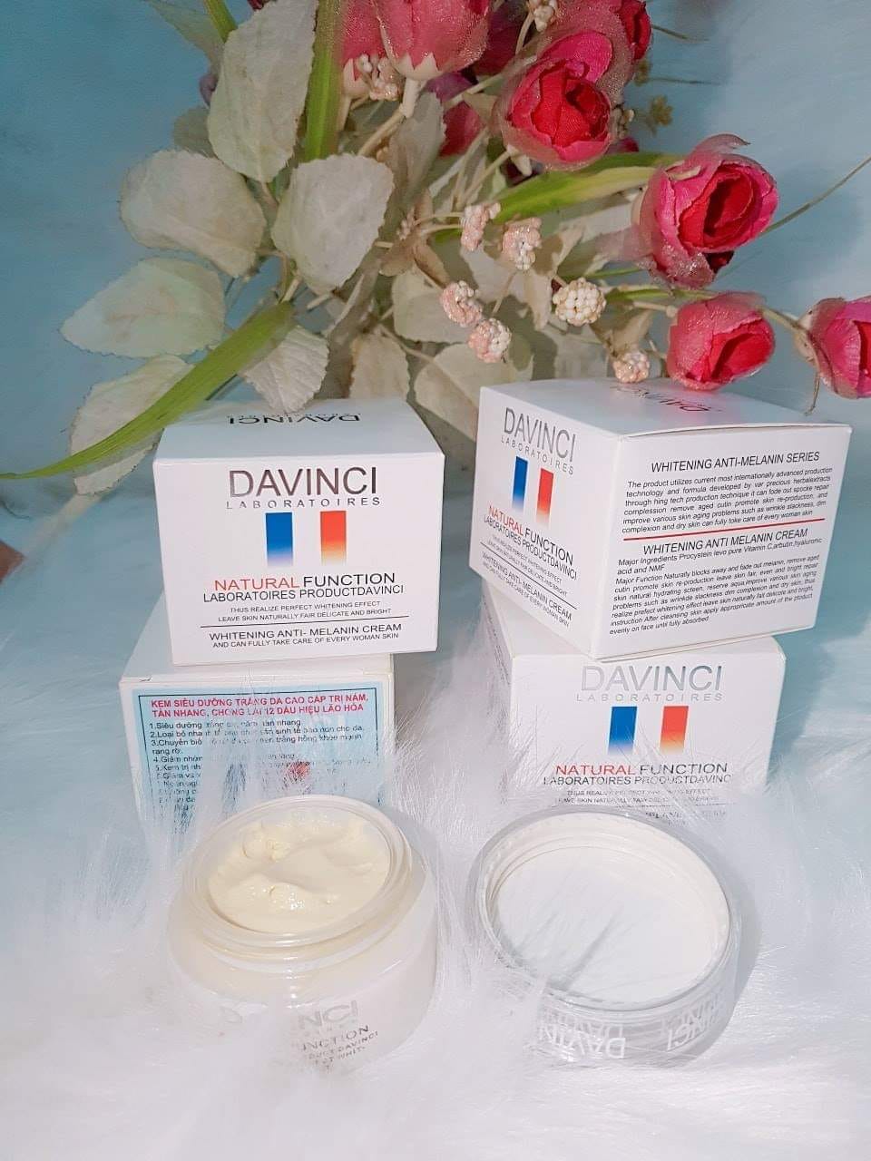 [HCM]Kem Hỗ Trợ Trắng Da Mờ Nám Davinci
