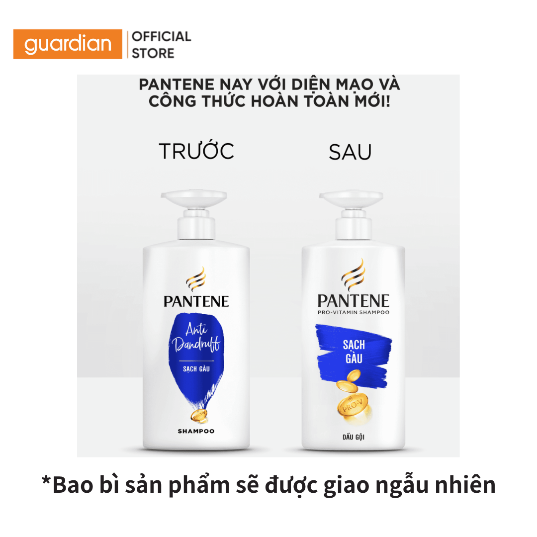 Dầu Gội Hỗ Trợ Giảm Gàu, Sạch Sâu Cho Da Đầu Pantene Anti Dandruff 650Ml