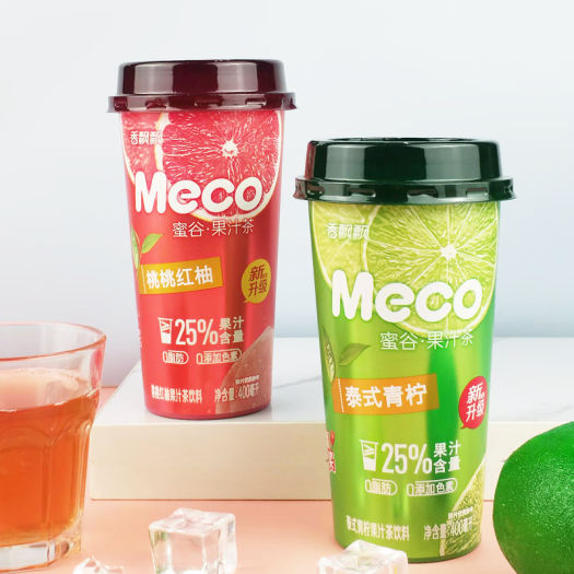 Trà hoa quả Meco vị chanh Thái 400ml