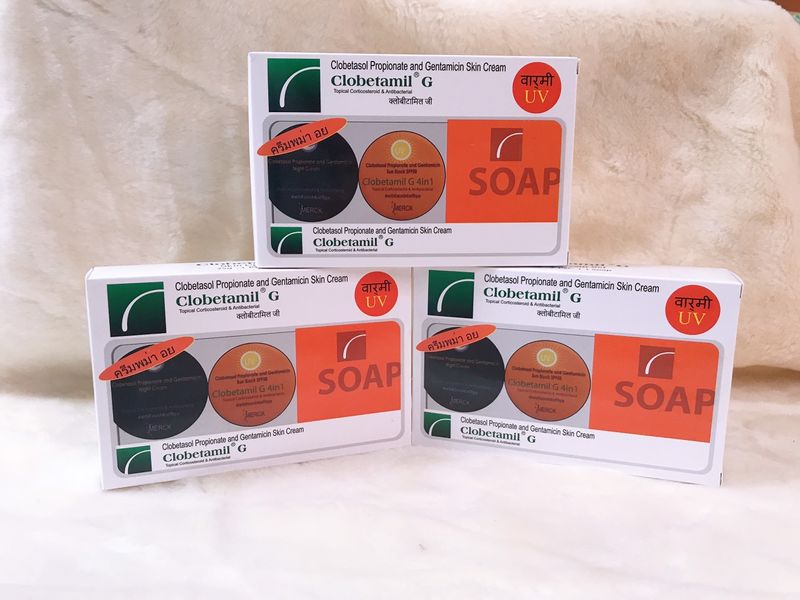 [Xả Kho 1 ngày] Bộ kem đặc trị nám tàn nhang CLOBETAMIL G 4 In 1