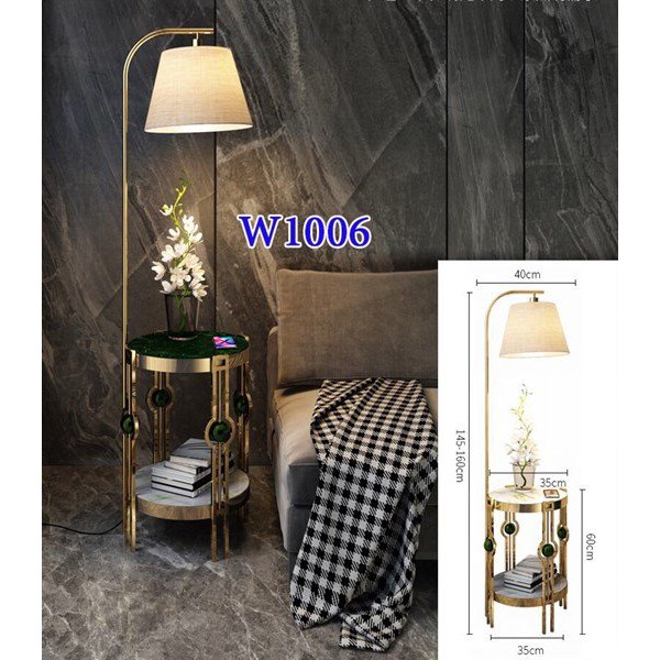 Đèn cây đứng trang trí phòng khách, phòng ngủ mã W1006- Đèn Phương Anh