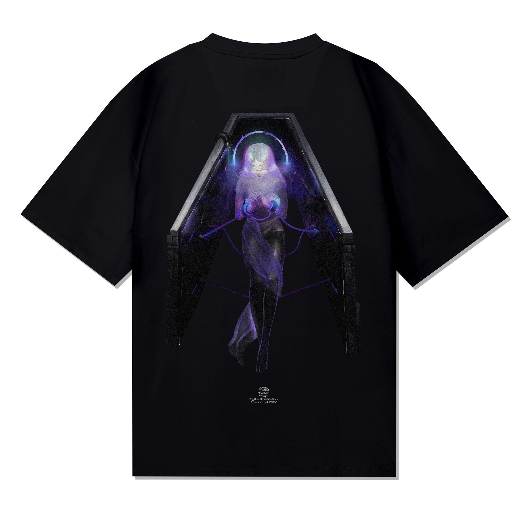 DVRK - ÁO THUN TAY NGẮN TRAPPED - DVRK - 21SS