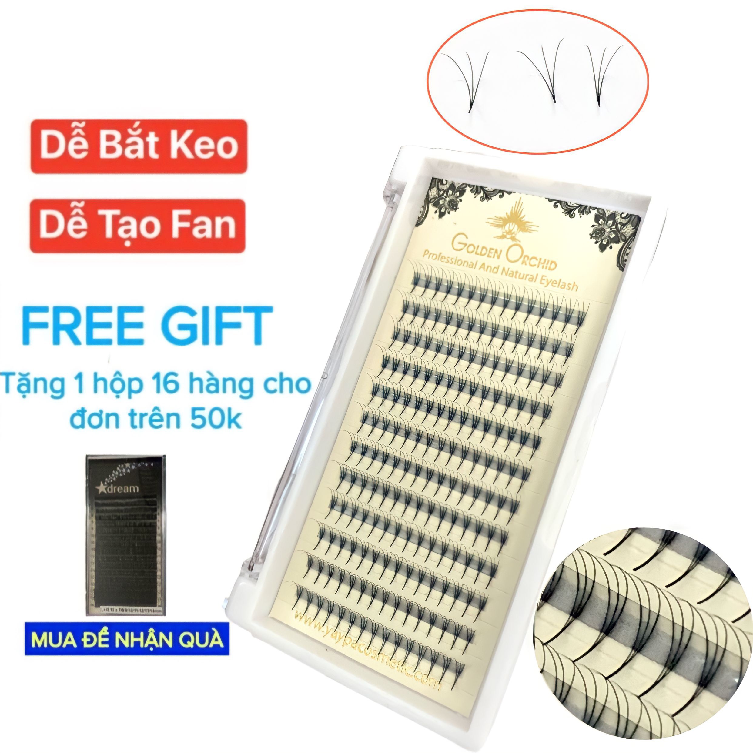 Mi fan 3D loại 12 hàng đủ size