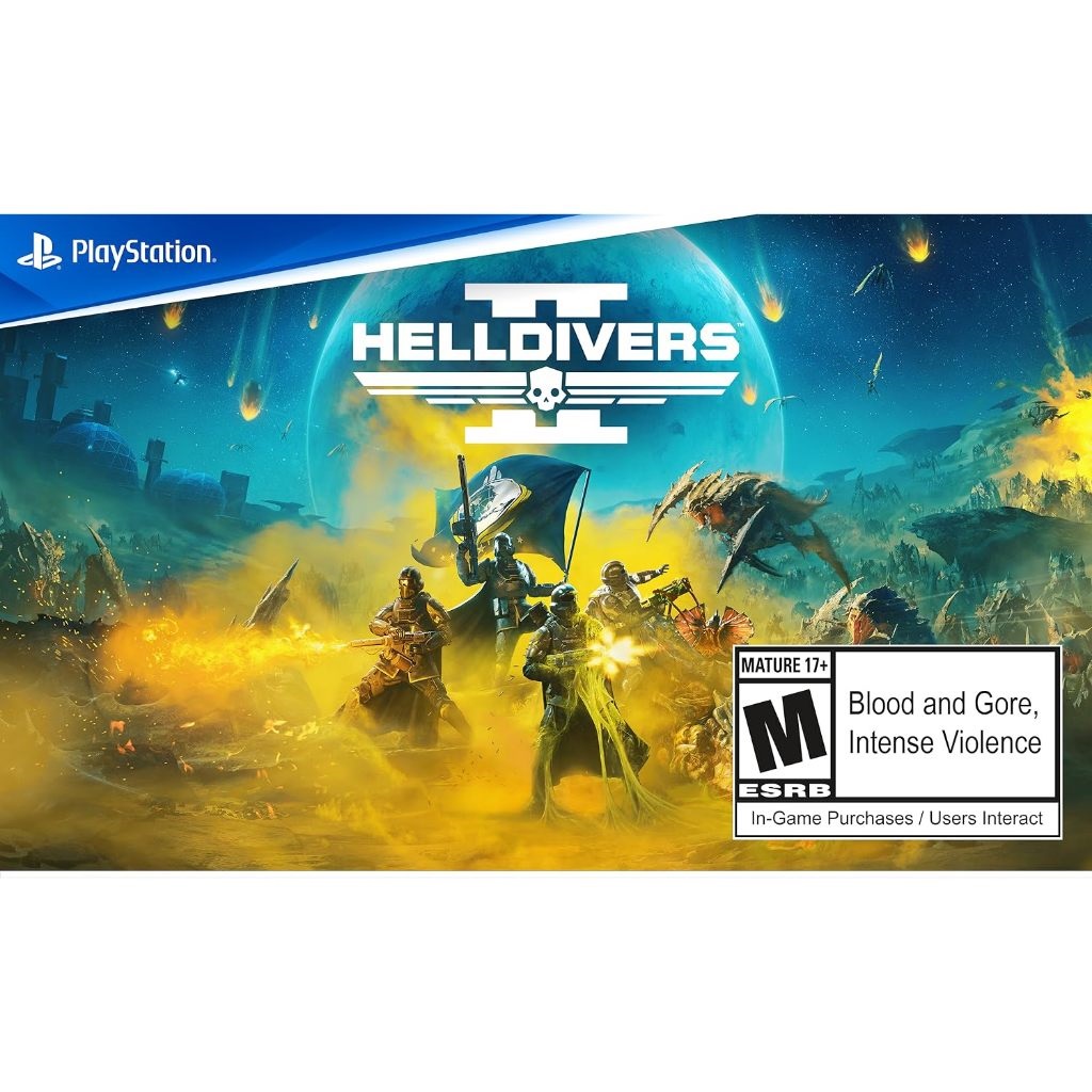 Đĩa Game Helldivers 2 Ps5