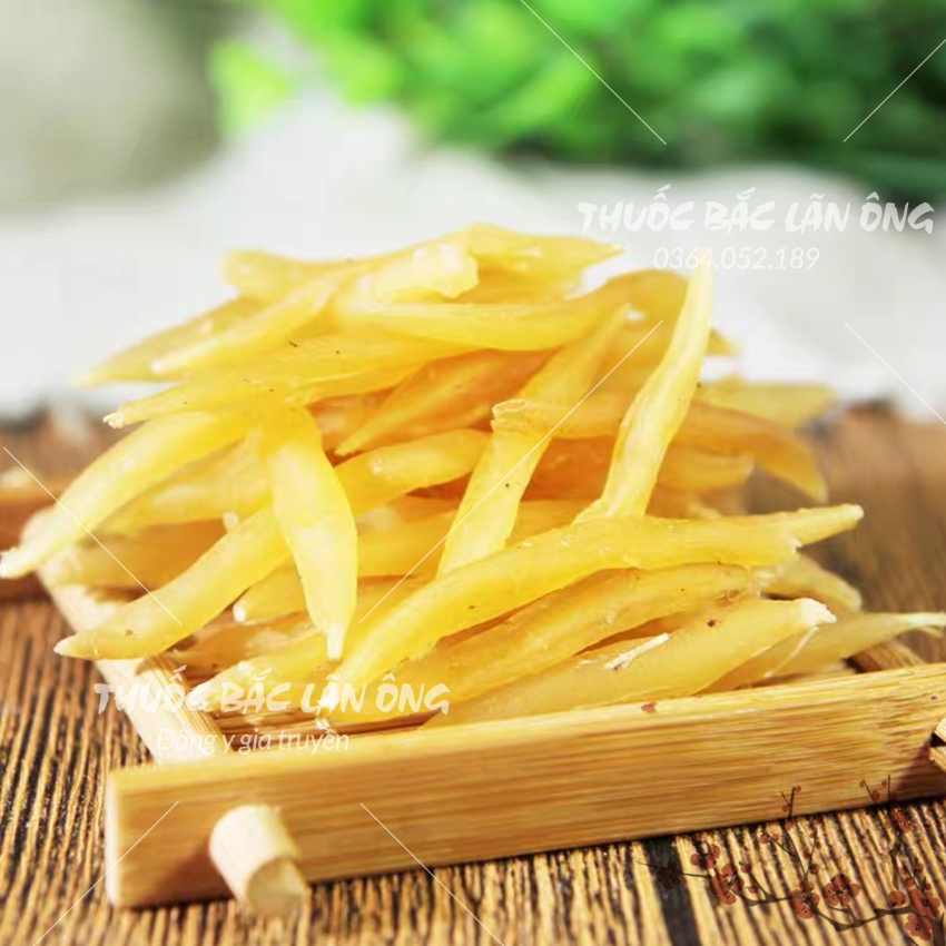 Thiên môn đông 100g, thiên môn khô, dẻo, thơm - Lãn Ông