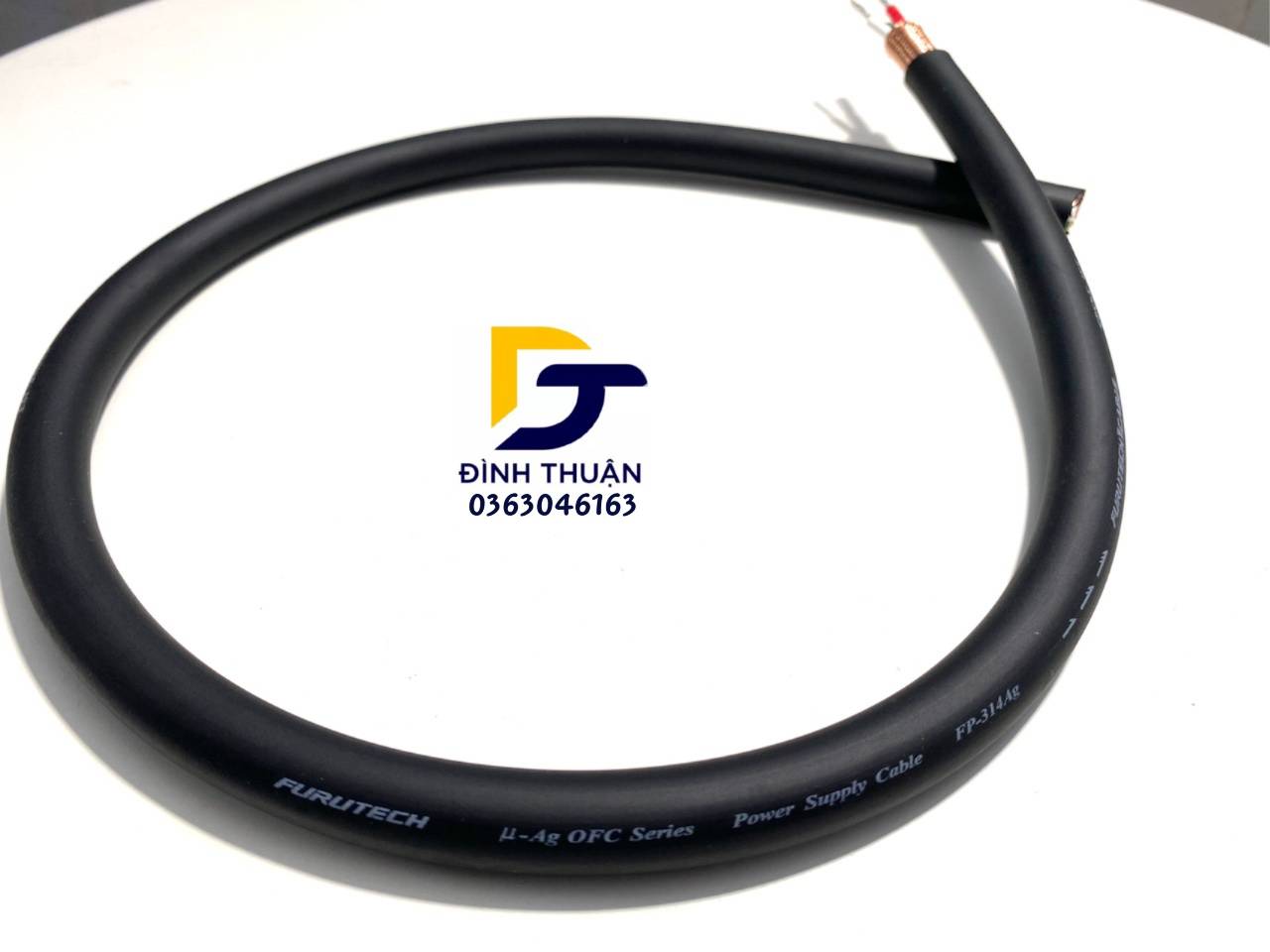 Dây Nguồn FURUTECH 314AG Của Nhật, Giá Theo Mét.