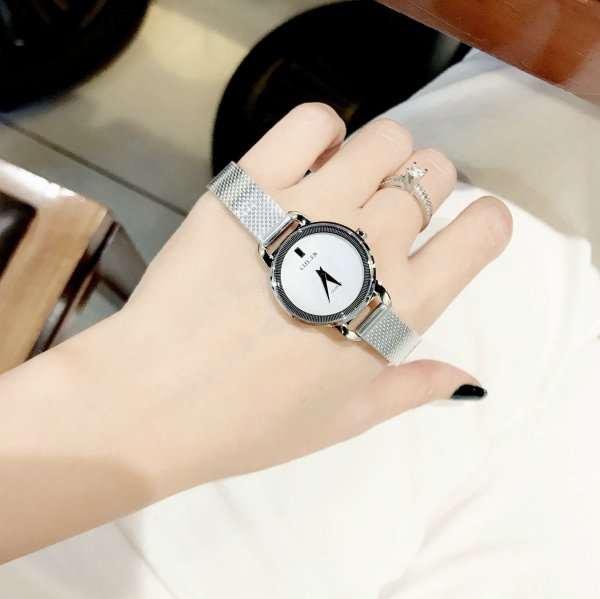 Đồng hồ Nữ chính hãng Citizen Quartz EZ7000-50A Size 28,Mặt trắng-Máy Pin-Dây kim loại thép cao cấp