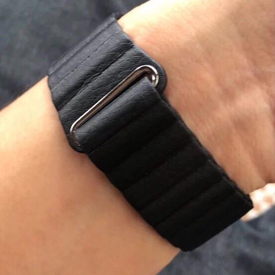 Dây Leather Loop Đồng Hồ Apple Watch Black (không kèm mặt đồng hồ)