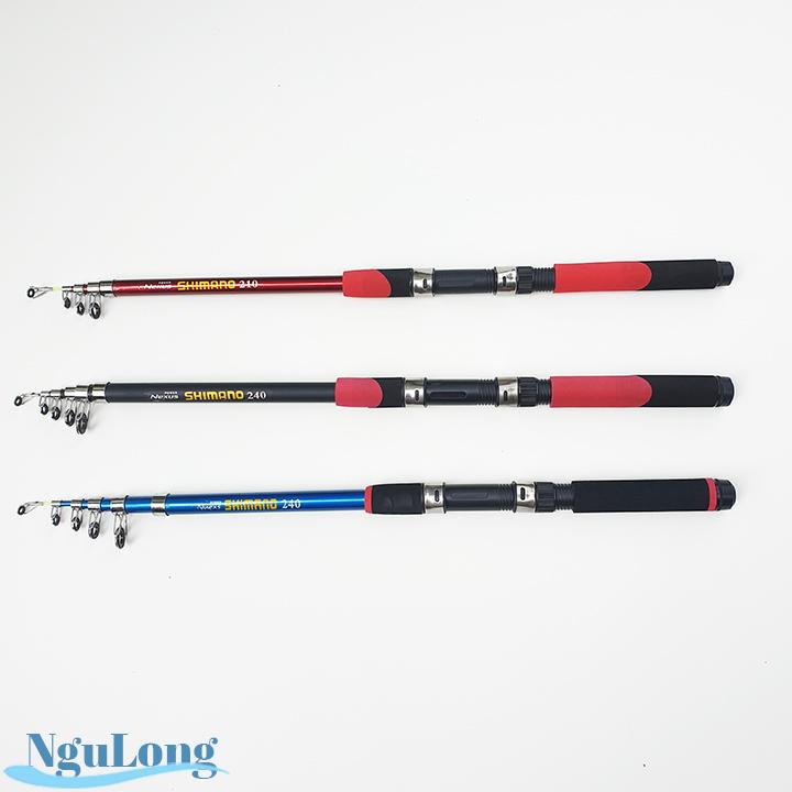 Cần câu Shimano giá rẻ từ 1,8m đến 3,6m, cần câu lăng xê, câu lure, bộ cần câu cá ( Ngu Long )