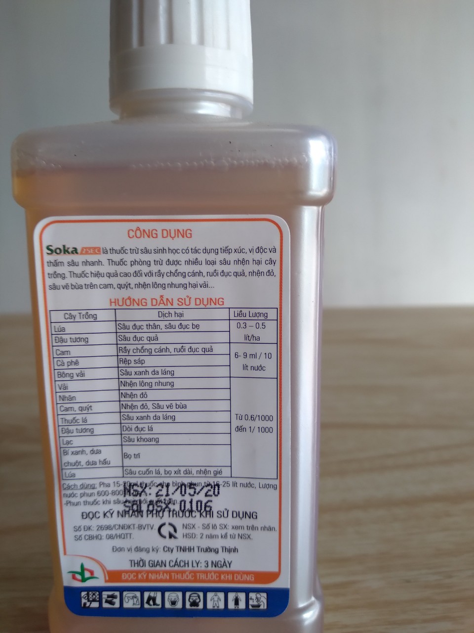 Thuốc trừ sâu rầy Soka 25EC