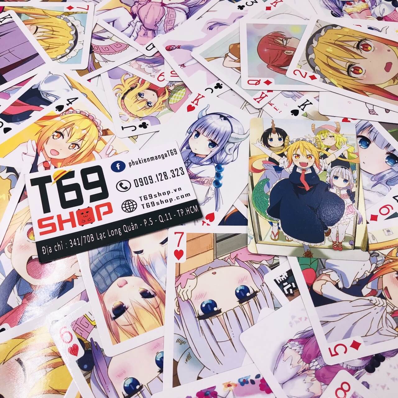 [HCM]Bài tây anime Dragon Maid [T69 Shop]