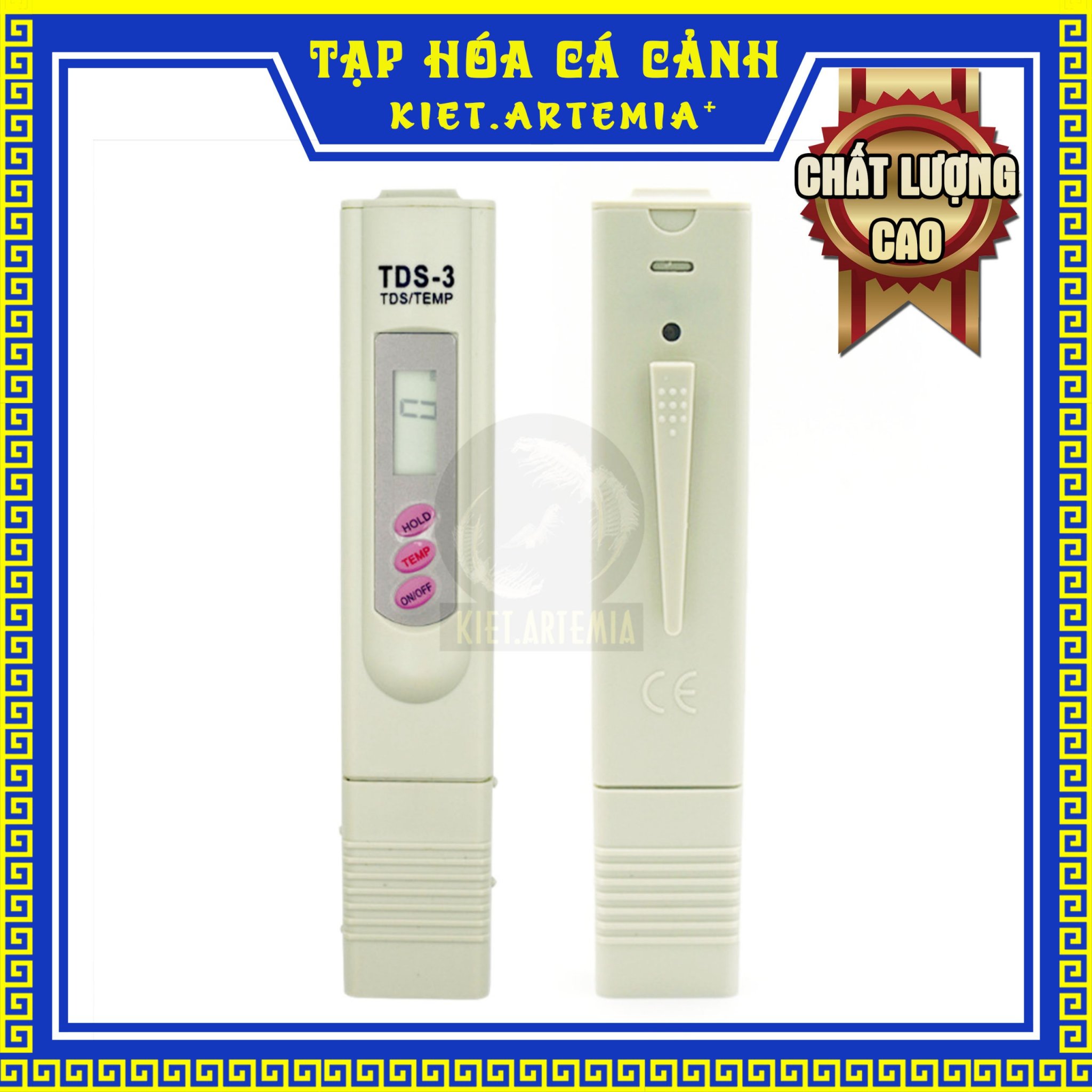 Bút Đo Chất Lượng Nước TDS-3, dùng cho cá cảnh