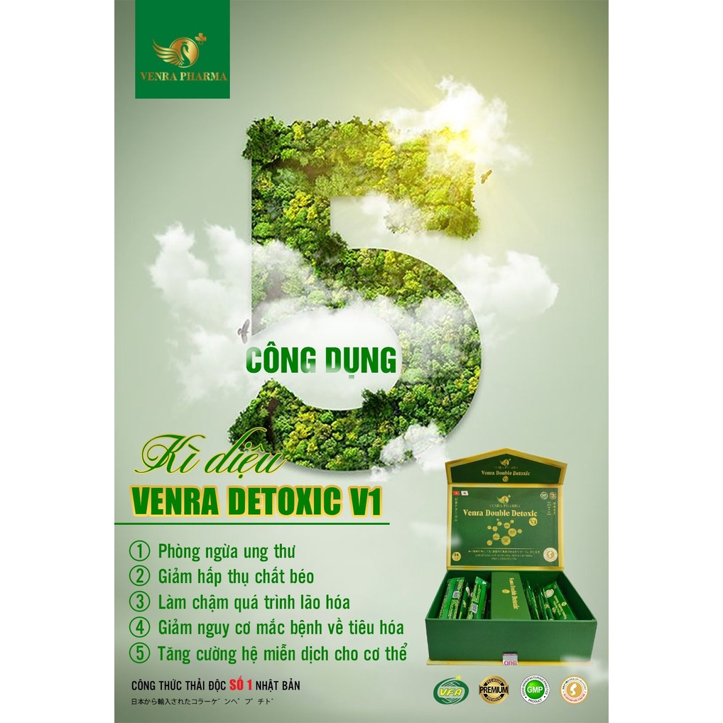 Bột Uống Thải Độc Kép Venra Detoxic V1