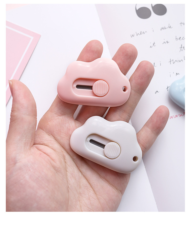 Dao Rọc Giấy Hình Đám Mây Dễ Thương - Có Thể Làm Móc Khóa - BEYOU