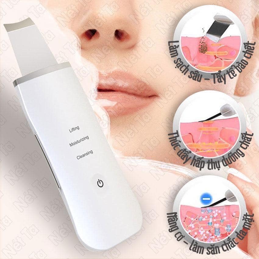 Máy cà da chết, sủ tế bào chết dùng cho spa loại cảm ứng