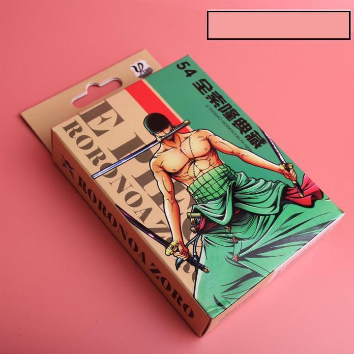 Bộ bài tú lơ khơ 54 ảnh anime chibi ONE PIECE VUA HẢI TẶC nhiều mẫu xinh xắn