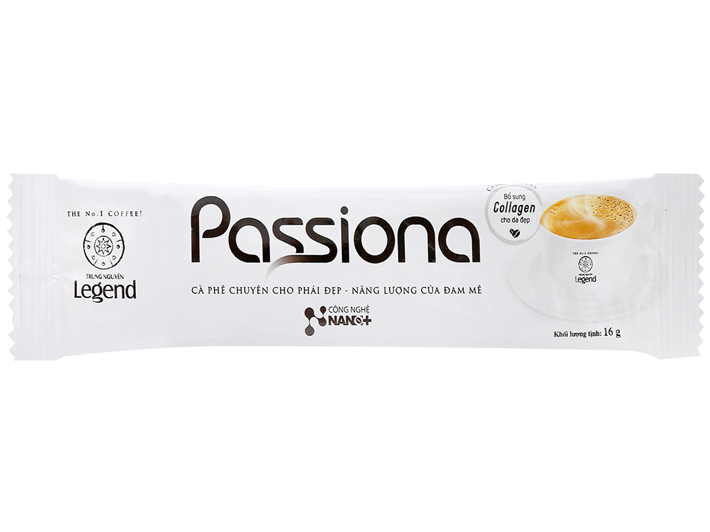 CÀ PHÊ SỮA TRUNG NGUYÊN LEGEND PASSIONA 4IN1  240g ( 14 GÓI *16G) - 22464