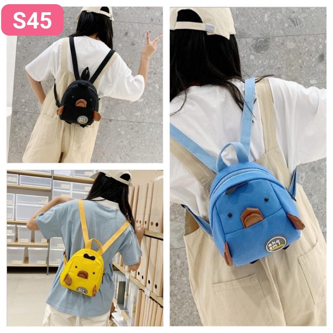 BALO VỊT MINI CÁ TÍNH, BALO NAM NỮ THỜI TRANG BALO01