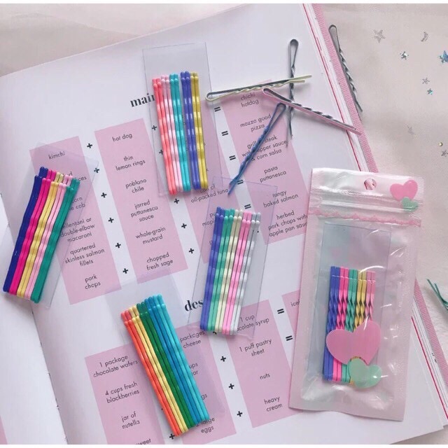 Set 10 kẹp tăm đủ màu