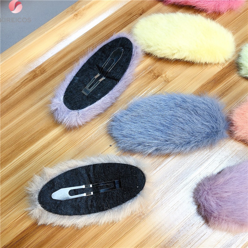 [HCM]Kẹp Tóc Lông Mịn Siêu Xinh Hot trend Hàn Quốc