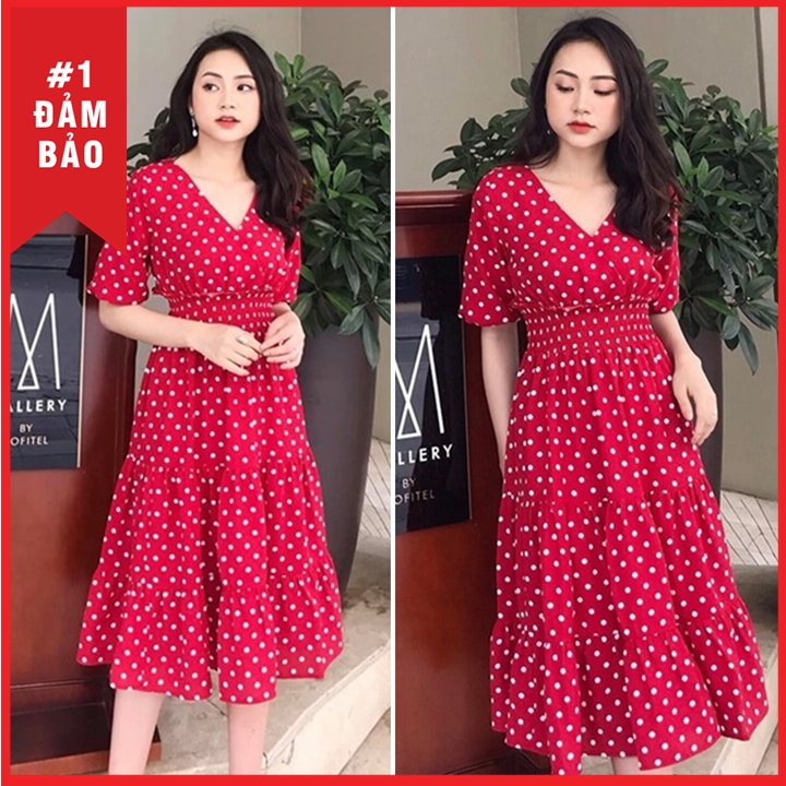 [HCM]ĐẦM CHẤM BI CAO CẤP DỄ THƯƠNG B280
