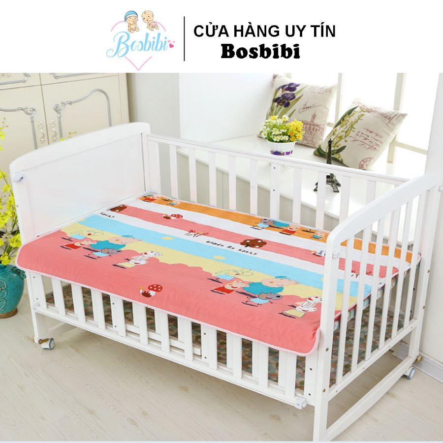 Tấm lót chống thấm 3 lớp - Cho bé 80*120cm