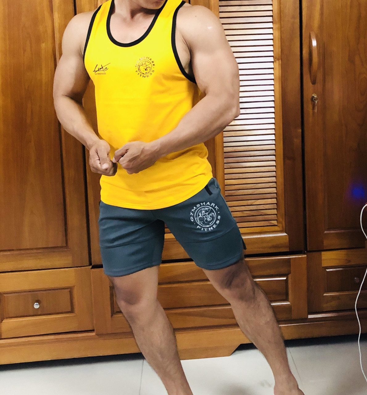Áo Ba Lỗ Gym Shark Mới Nhất Năm 2020