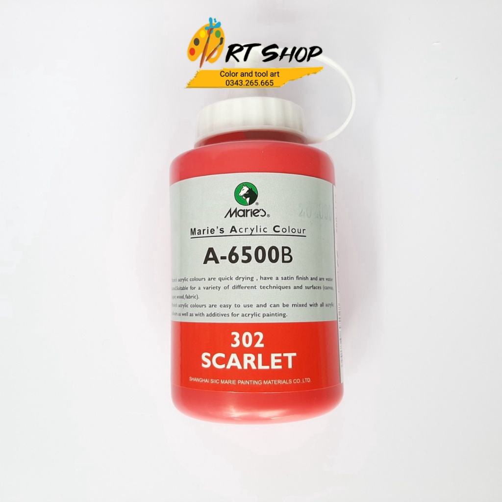 Màu acrylic Maries bình bóp 500ml