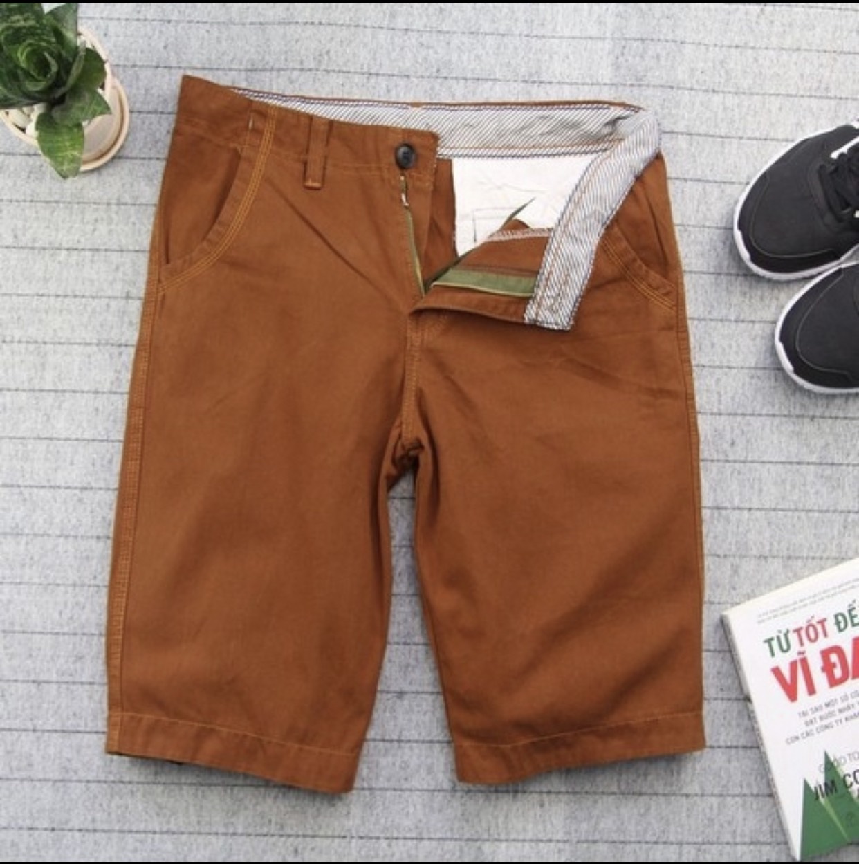 [HCM]Quần Short Kaki Nam phong cách hàn quốc