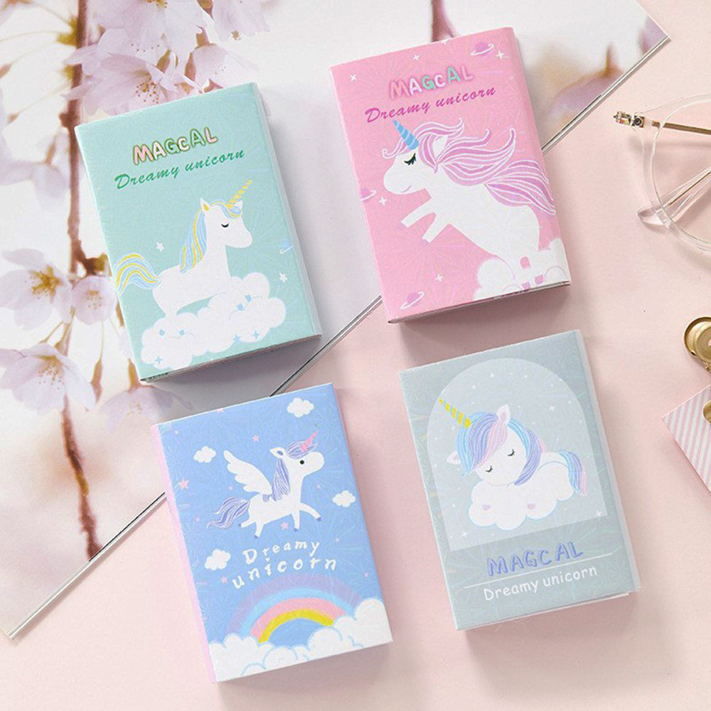 [HCM]Sổ Giấy Sticky Note Unicorns Kỳ Lân (6 Xấp) - Mẫu 3