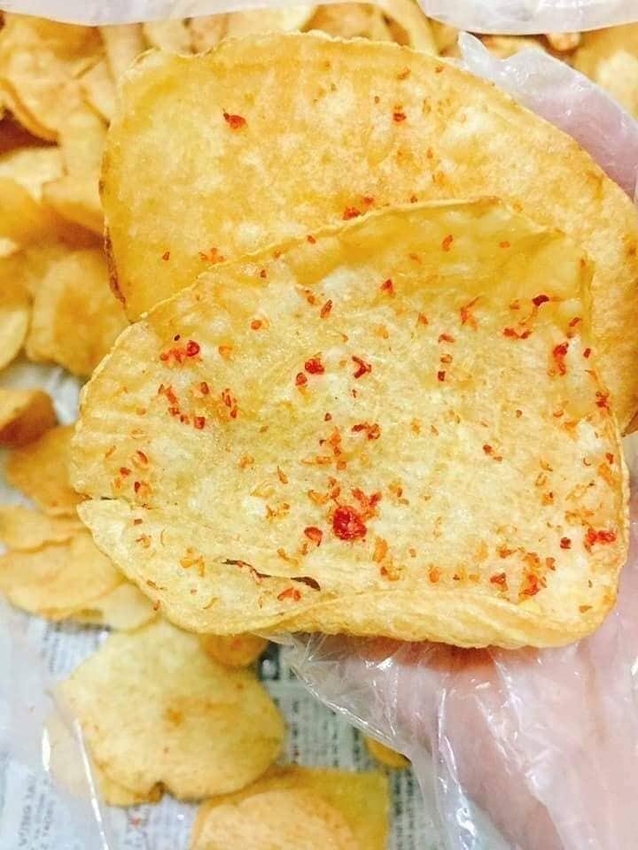 Khoai lang sấy tẩm vị cay mặn
